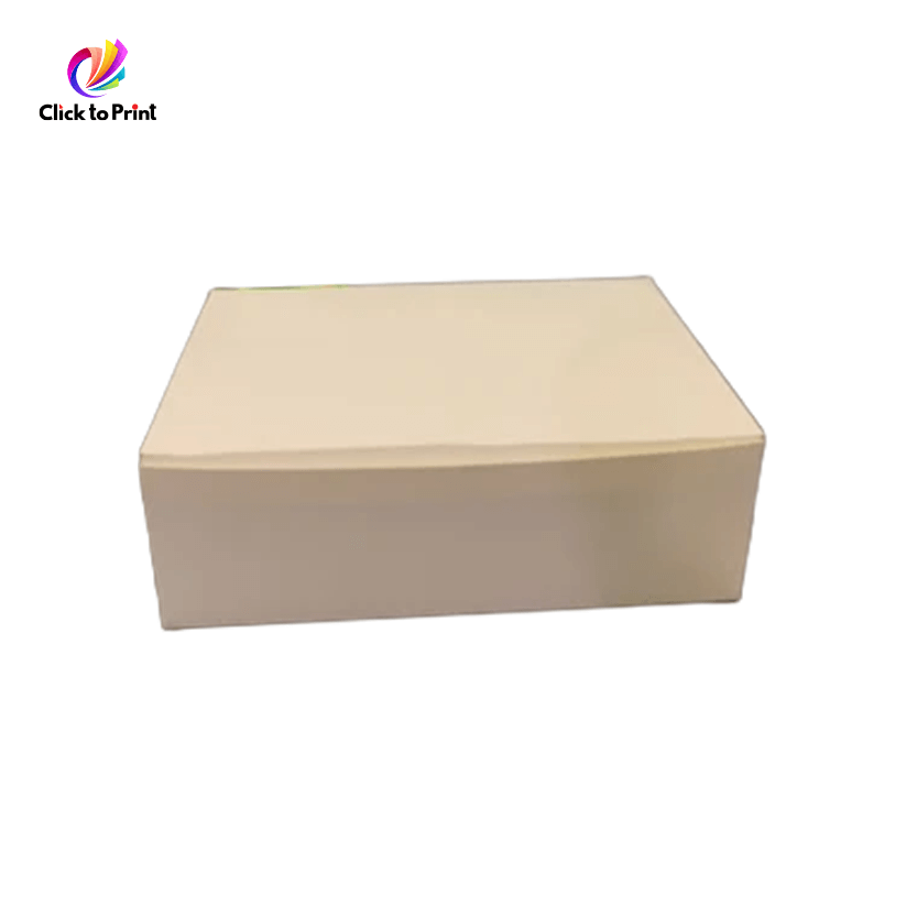 White Brownie Box (9x7x3.5) Without Window