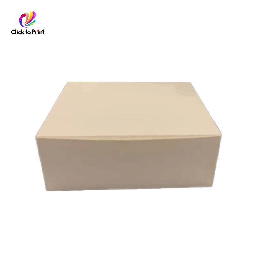 White Brownie Box (12x7x3.5) Without Window