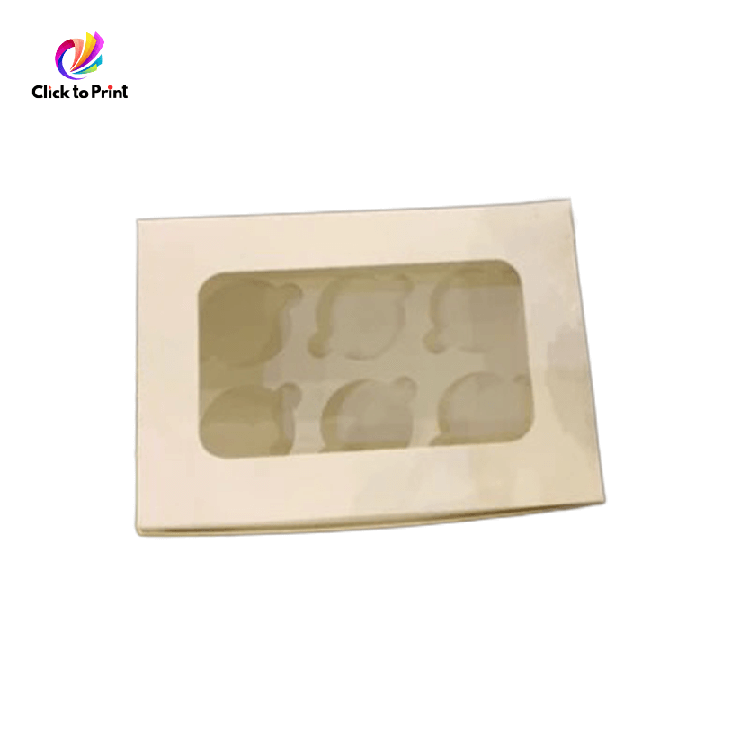 6 Cupcake Box With Window