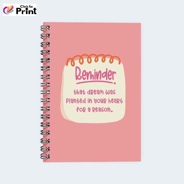 Customized Pink Notebookcustom printed notebooks notebook printing notebook printing companies print on demand notebooks​