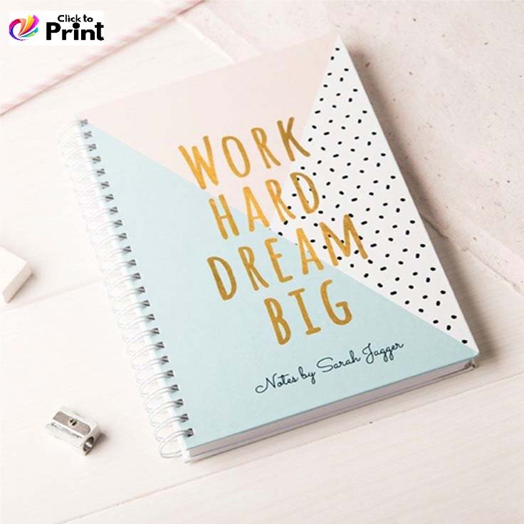 Customized Art Card Ring Bind Notebook