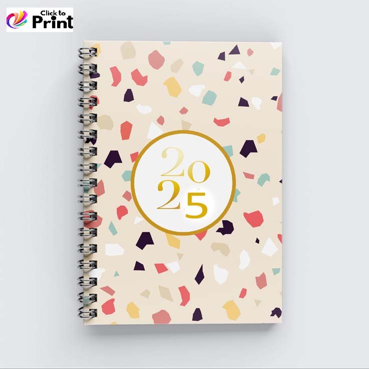 notebook printing services​ Terrazzo Notebook 2025