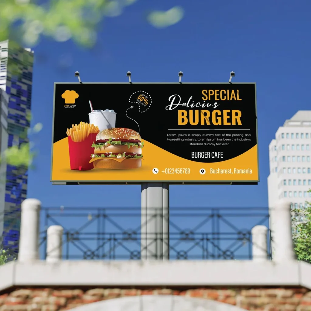 Hoarding board printing
