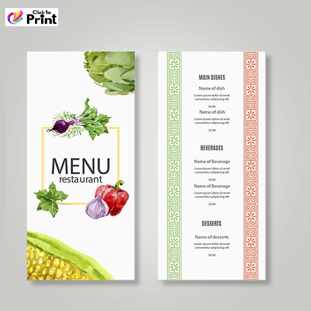 Takeaway Menu Printing Cheap Menu Printing Menu Design and Printing Take Out Menu Printing Menu Printing Near Me